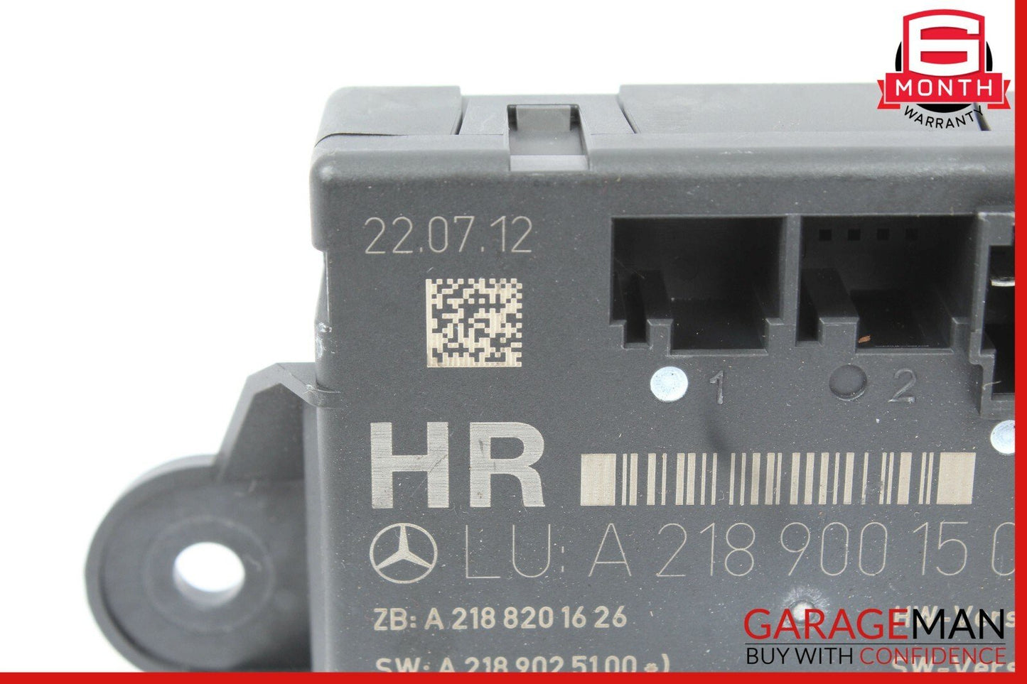 08-14 Mercedes W204 C250 C350 Rear Right Door Control Module Unit 2189001501