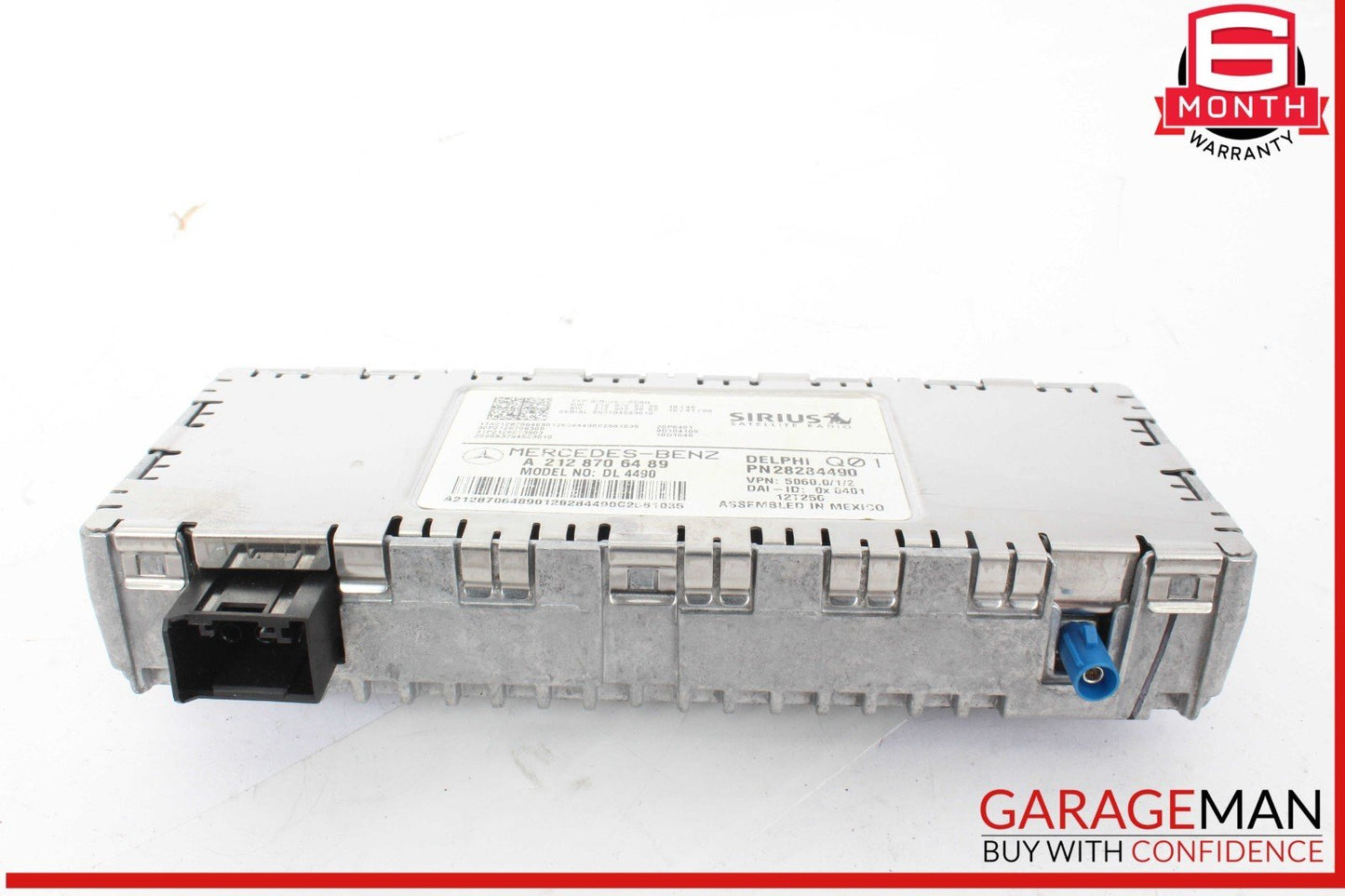 13-19 Mercedes X166 GL450 Sirius Satellite Radio Receiver 2128706489 OEM