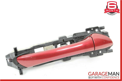 05-08 Mercedes R171 SLK350 Front Right Passenger Side Exterior Door Handle Red