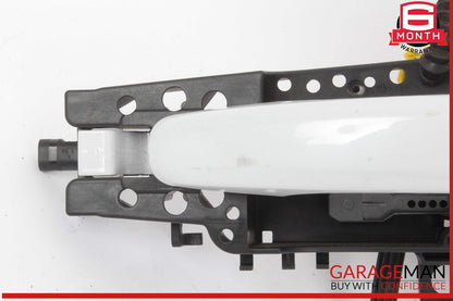 08-18 Audi A4 S4 Q5 A5 Rear Left Driver Side Exterior Door Handle White OEM