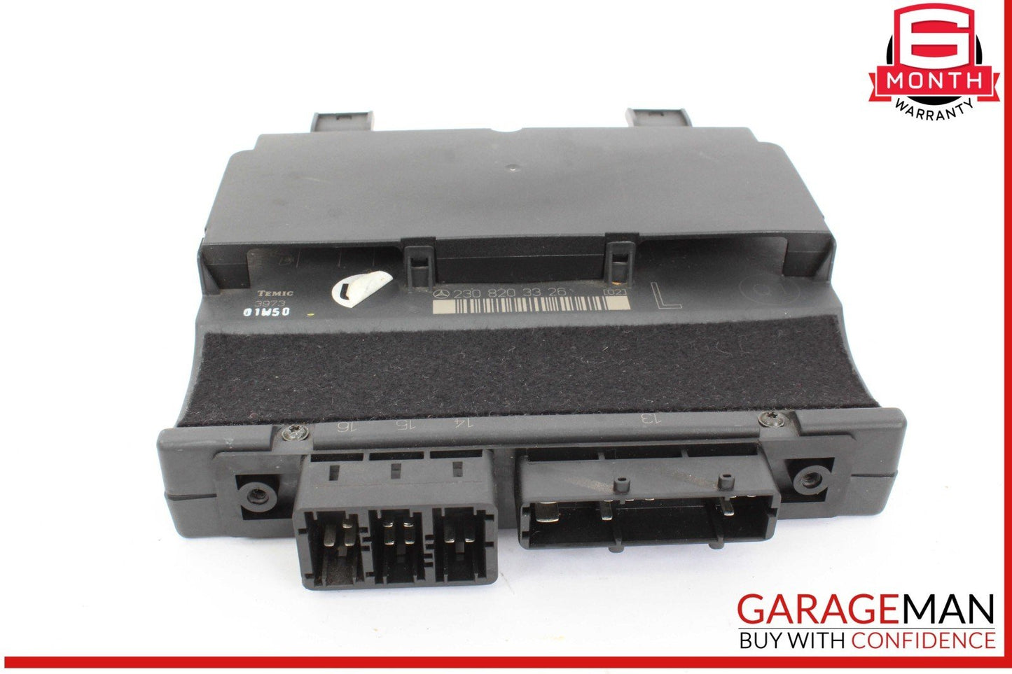 03-12 Mercedes R230 SL500 SL55 AMG Front Left Under Seat Control Module Unit OEM