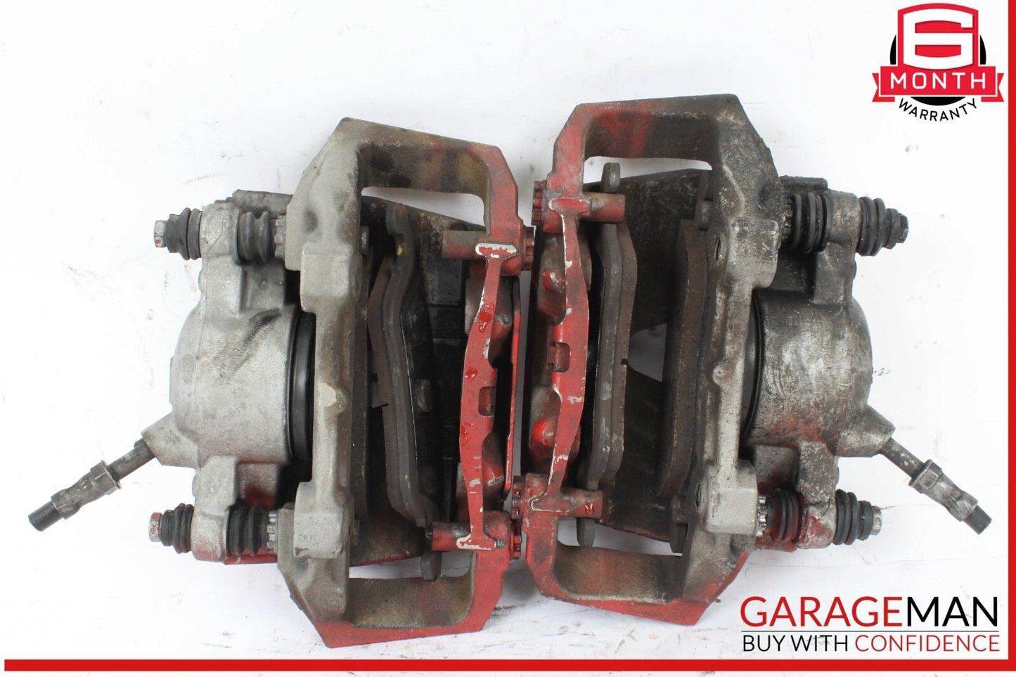 10-18 Mercedes W212 E350 Wagon Front Brake Calipers Left and Right Set Of 2 Pc