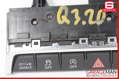 19-24 Audi Q3 Drive Select Park Assist Dash Combination Switch 83A925301B