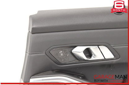19-24 BMW M340i 330i G20 Rear Right Passenger Side Door Cover Panel Black OEM