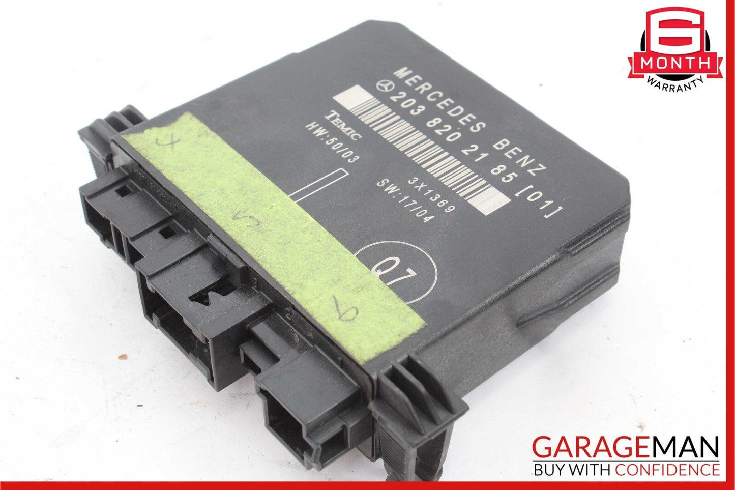 01-07 Mercedes W203 C230 C320 Rear Left Side Door Computer Control Module OEM