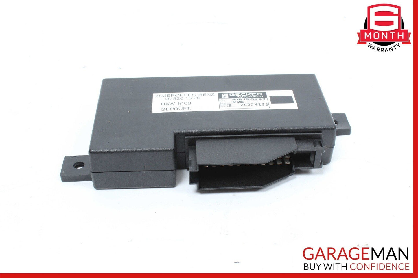 92-95 Mercedes W140 500SEL Becker Anti Theft Alarm Module Unit 1408201826 OEM