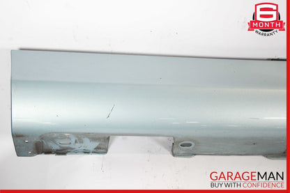 03-09 Mercedes W209 CLK320 Base Right Side Rocker Skirt Moulding Panel Ice Blue