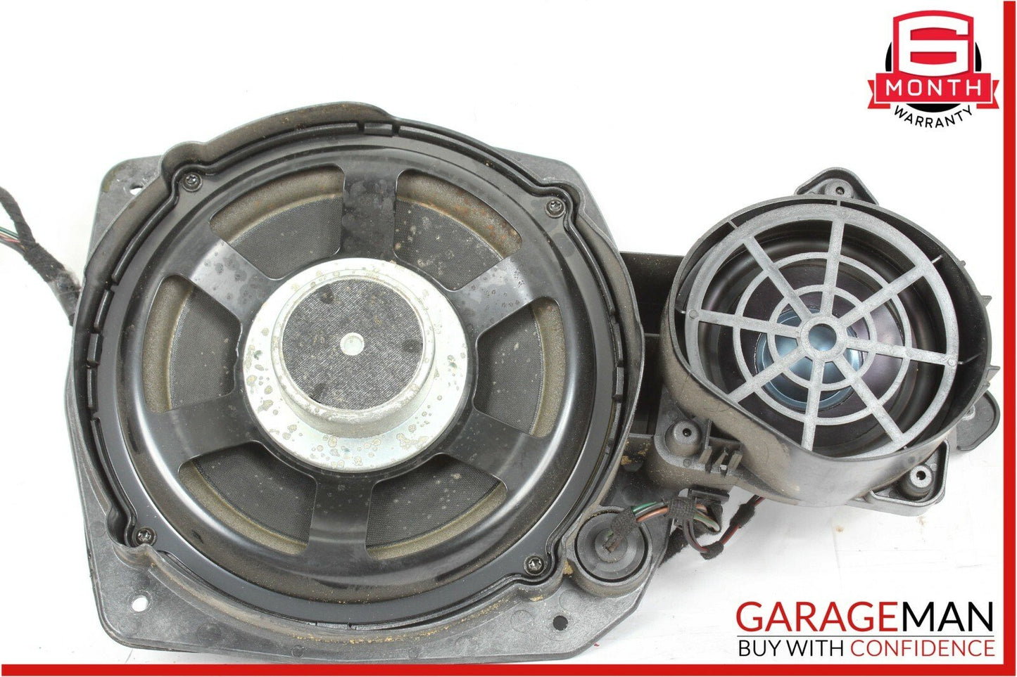 07-09 Mercedes W221 S550 Front Right & Left Side Door Sound Speaker Speakers Set