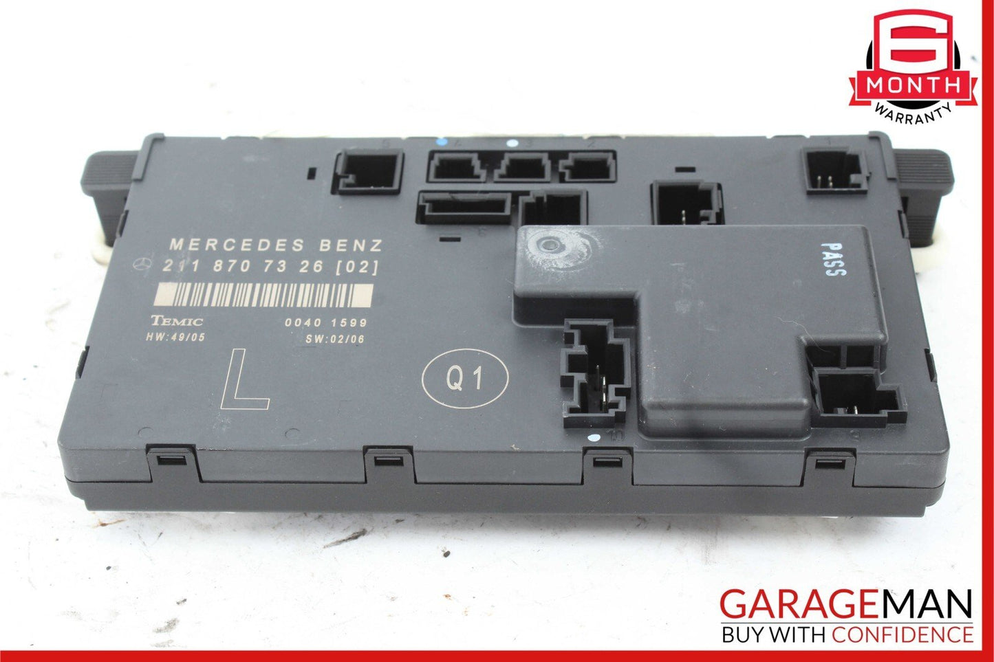 03-09 Mercedes W211 E350 E500 E63 AMG Front Left Side Door Control Module Unit
