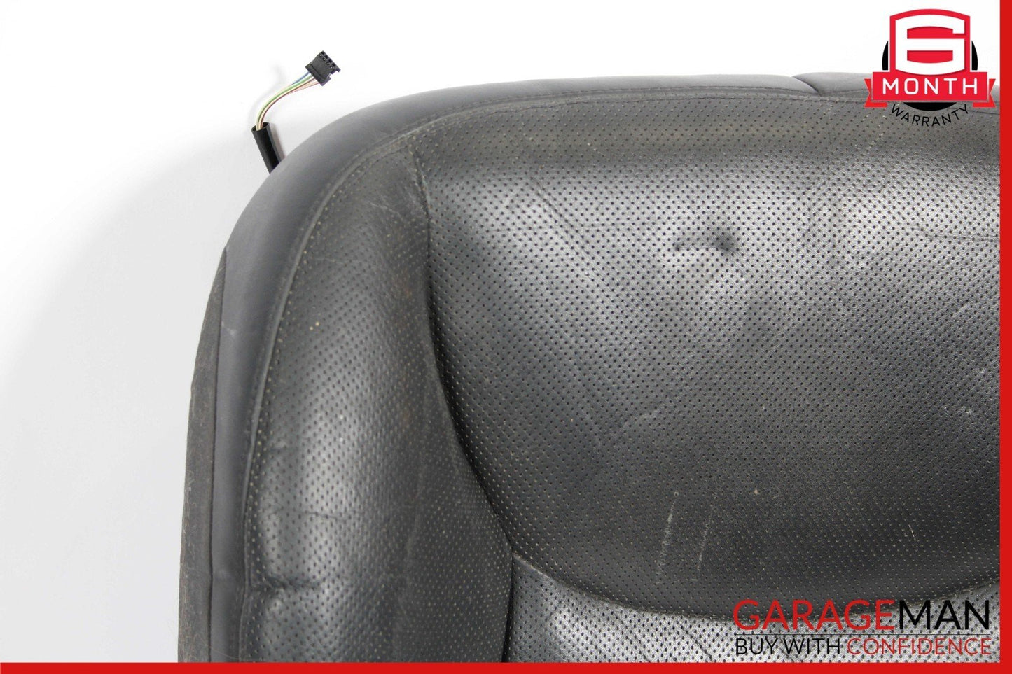03-06 Mercedes W220 S600 Front Right Passenger Bottom Lower Seat Cushion Black