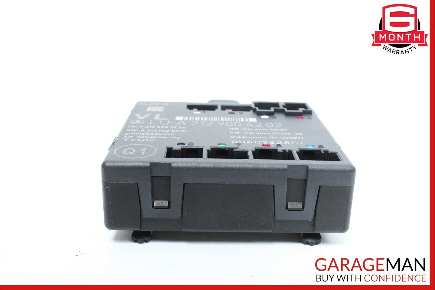 08-14 Mercedes W212 E350 C250 Front Left Driver Side Door Control Module OEM