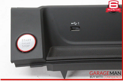 17-24 Audi S5 RS5 A4 Center Console Tray Power Outlet w/ USB Port 8W1864131C OEM