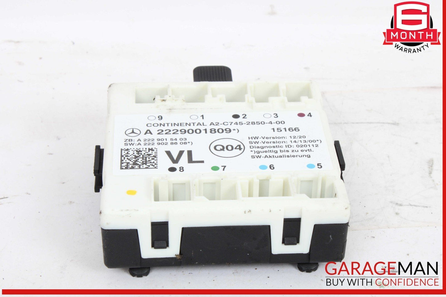 15-23 Mercedes W205 C300 4MATIC Front Left Side Door Control Module Unit OEM