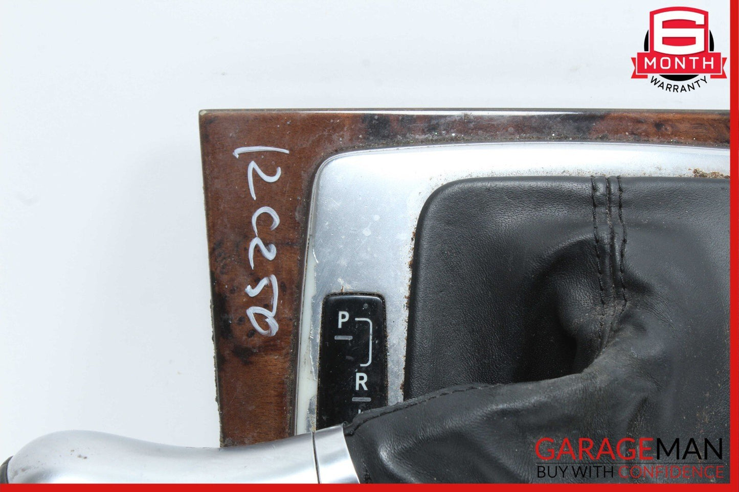 12-14 Mercedes W204 C250 Gear Shift Selector Indicator Knob Boot Assembly OEM