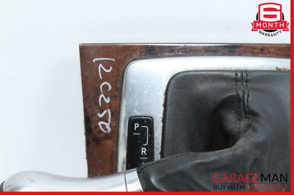 12-14 Mercedes W204 C250 Gear Shift Selector Indicator Knob Boot Assembly OEM