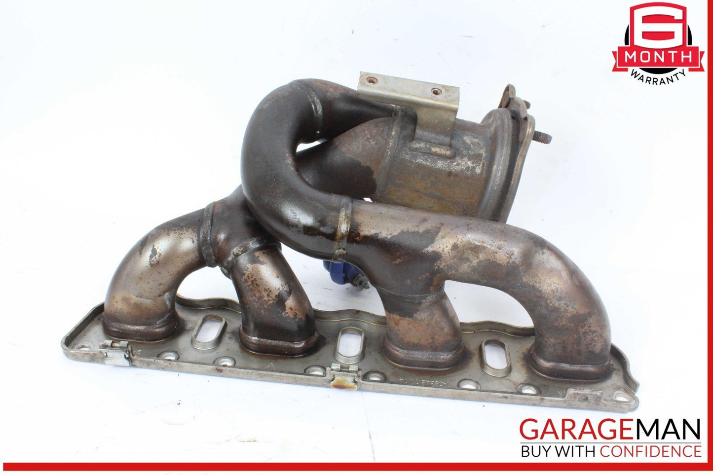 08-14 Porsche Cayenne 957 958 4.8L Right Side Exhaust Manifold Header OEM