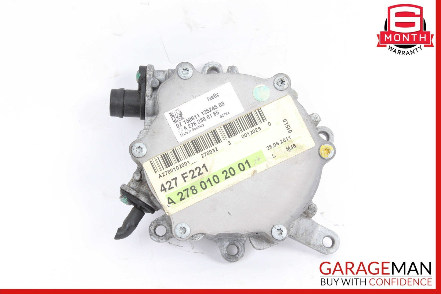 11-20 Mercedes S550 CL550 CLS63 AMG Engine Motor Vacuum Pump