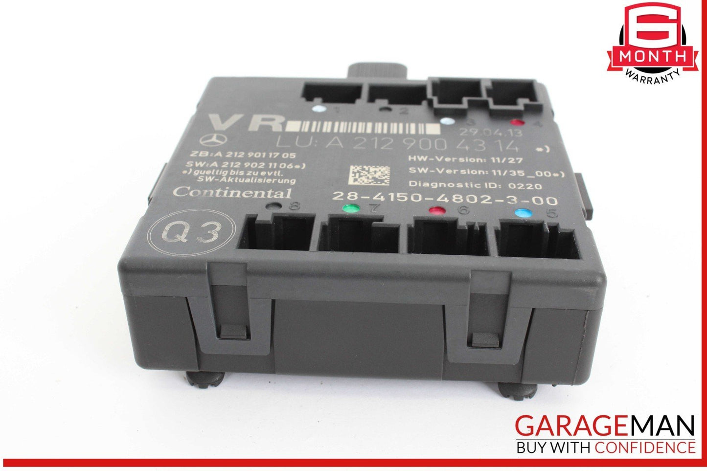 08-18 Mercedes W218 CLS550 E350 Front Right Side Door Control Module OEM