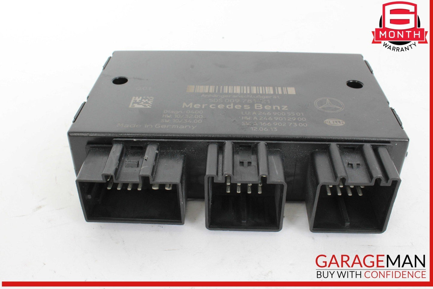 12-16 Mercedes X166 GL450 4MATIC Trailer Towing Control Module 2469005501 OEM