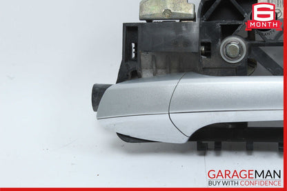 07-13 Mercedes W221 S550 Rear Left Driver Side Exterior Door Handle Silver OEM
