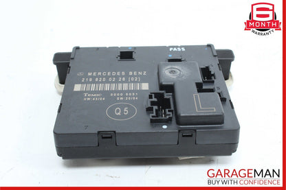 06-11 Mercedes W219 CLS550 Rear Left Side Door Control Module 2198200226 OEM