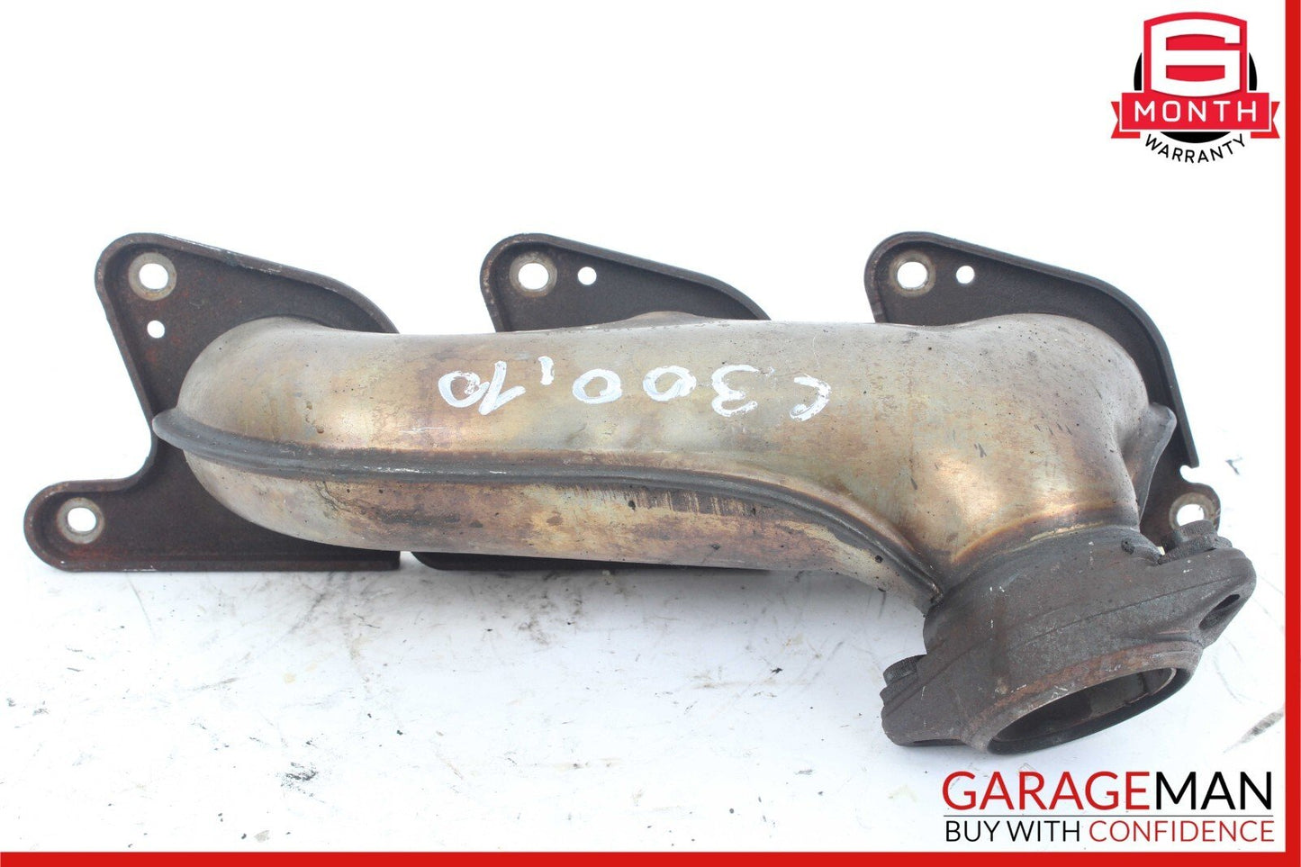 08-11 Mercedes W204 C300 Left Driver Side Exhaust Manifold Header Pipe OEM