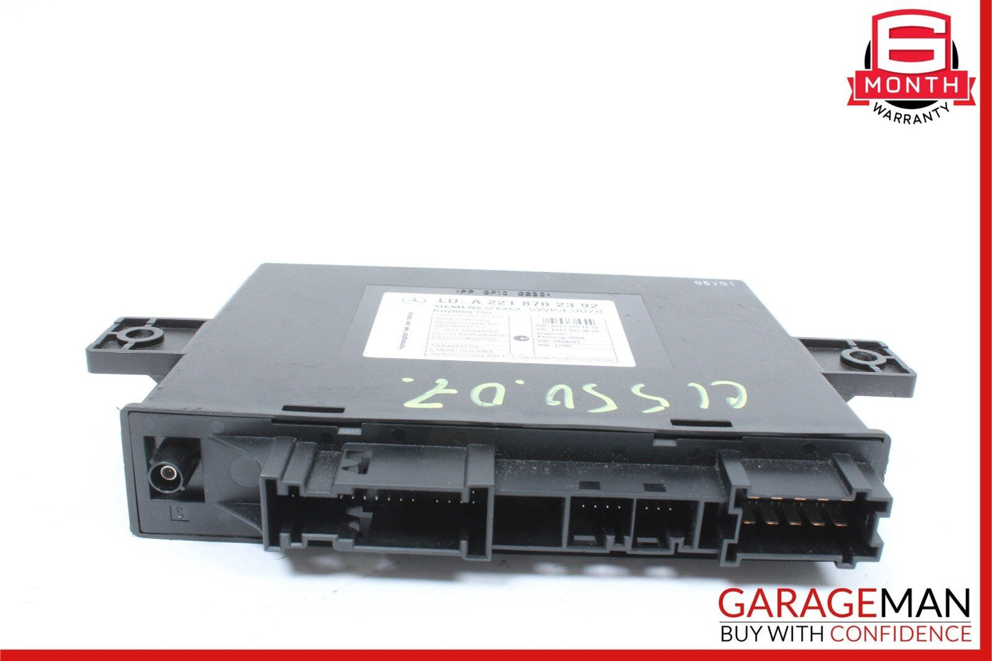07-10 Mercedes W221 S550 S600 CL550 Keyless Go Control Module Unit