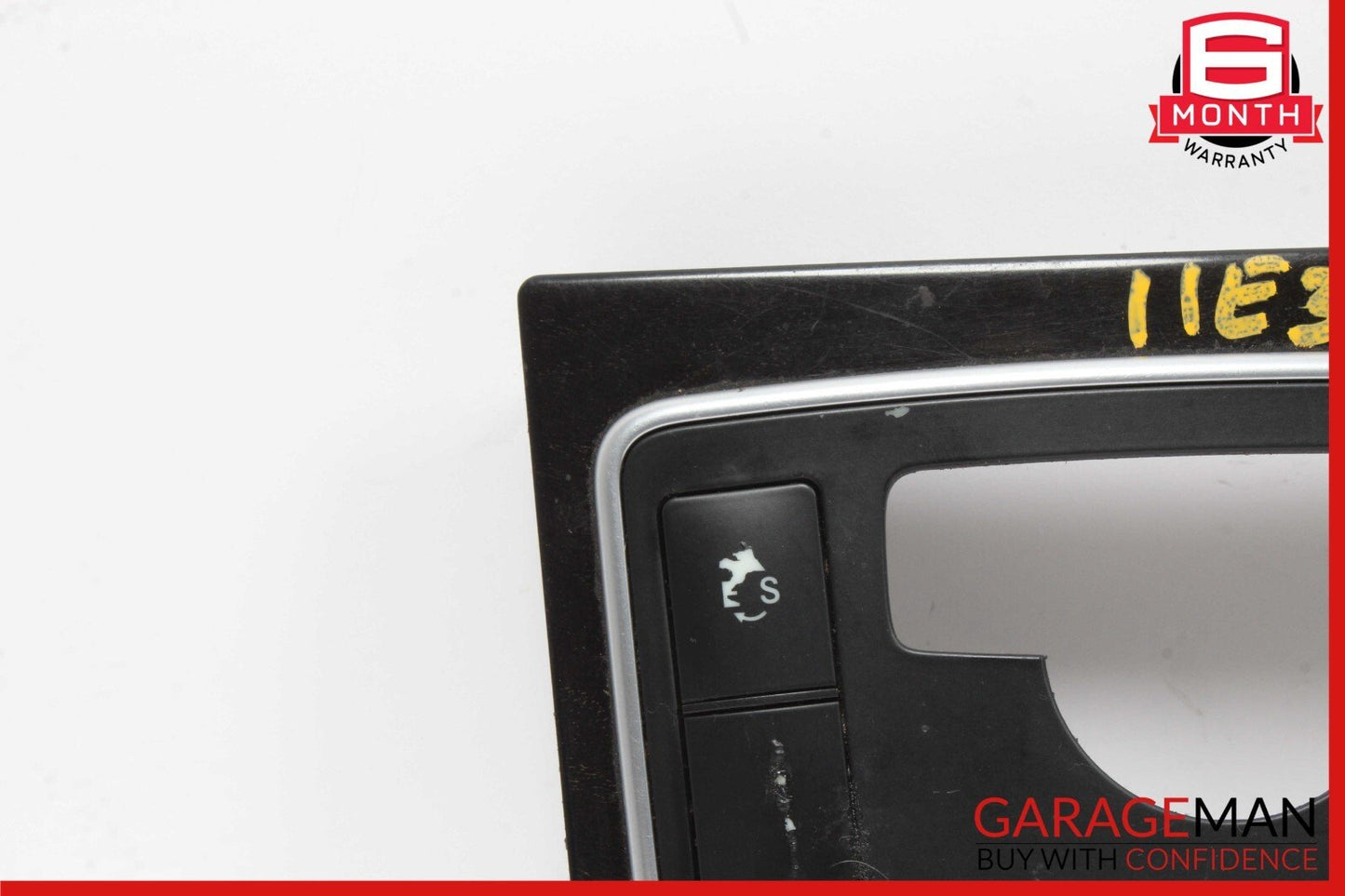 10-13 Mercedes W212 E350 E400 E550 Center Console Switch Trim Cover Bezel Wood