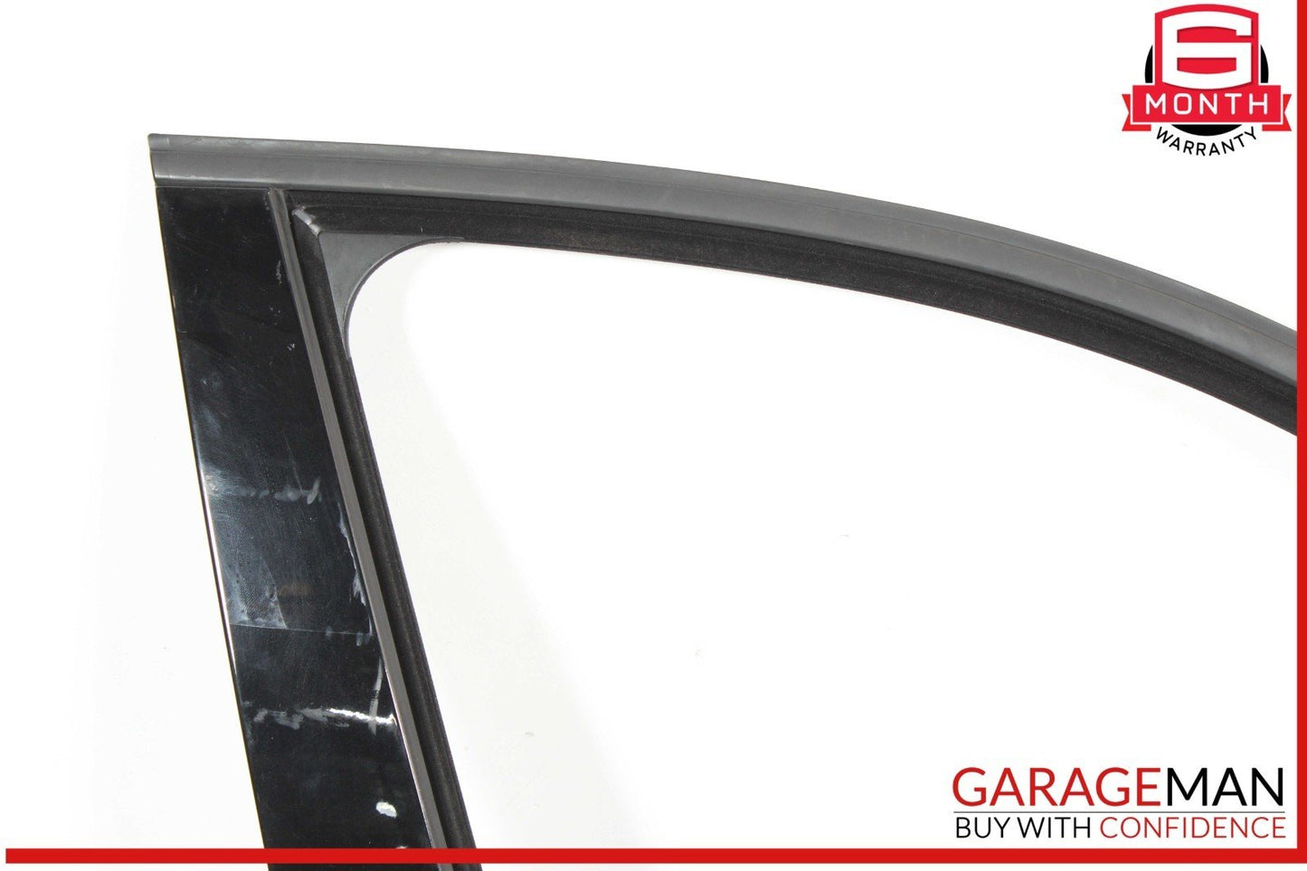 10-16 Mercedes W212 E350 Front Right Passenger Side Exterior Door Shell Black