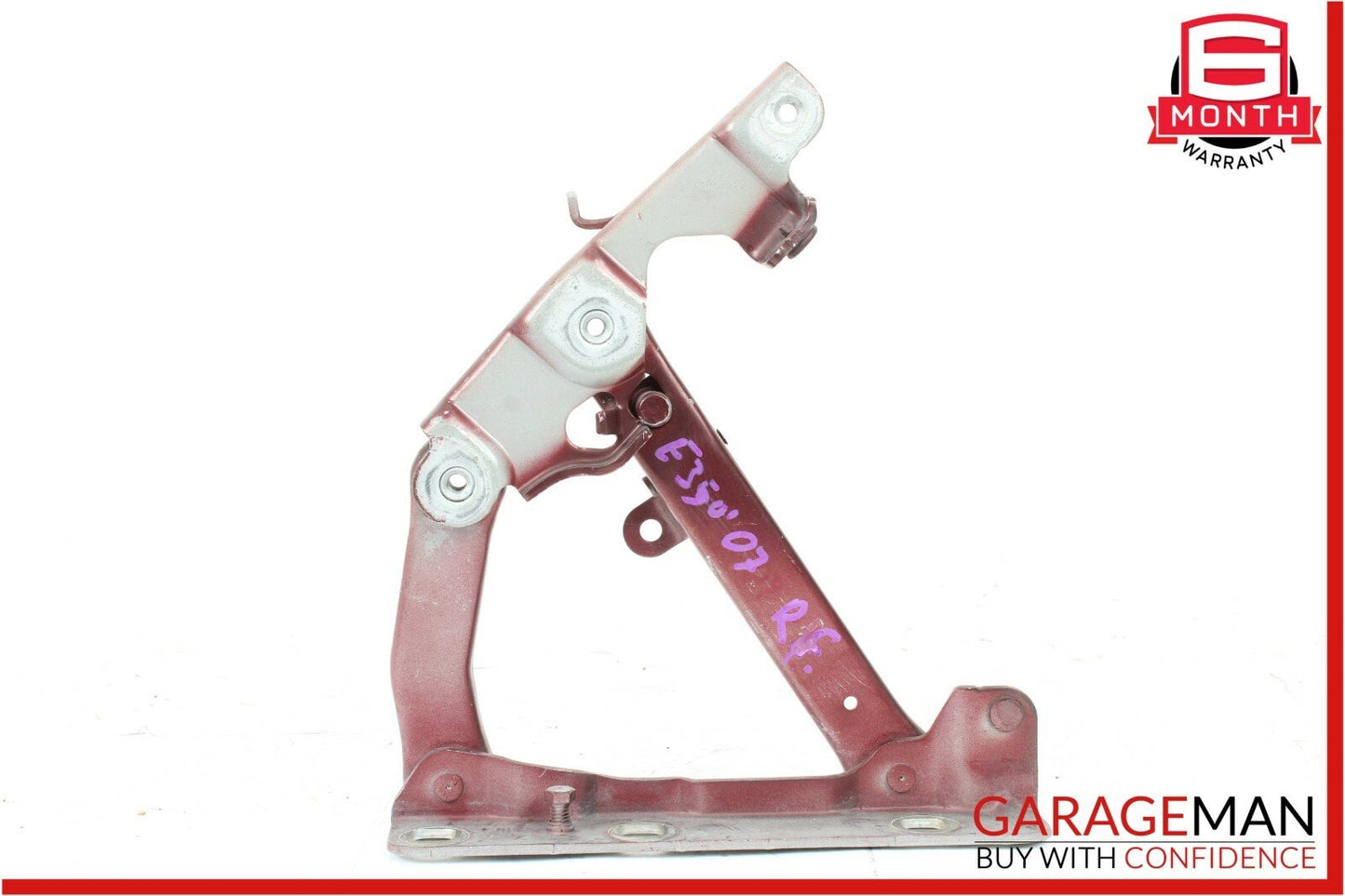 03-09 Mercedes E350 CLS500 Front Right Hood Bonnet Hinge Support Bracket Red