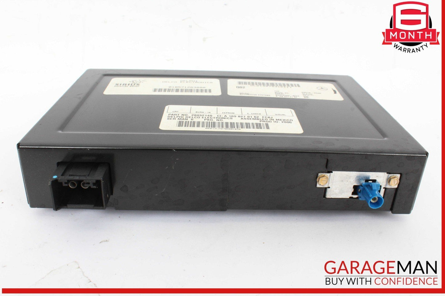 03-09 Mercedes W219 CLS550 R550 GL350 Sirius Satellite Radio Receiver Module OEM
