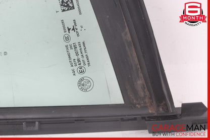 17-23 Alfa Romeo Giulia Rear Right Passenger Door Quarter Glass Window OEM