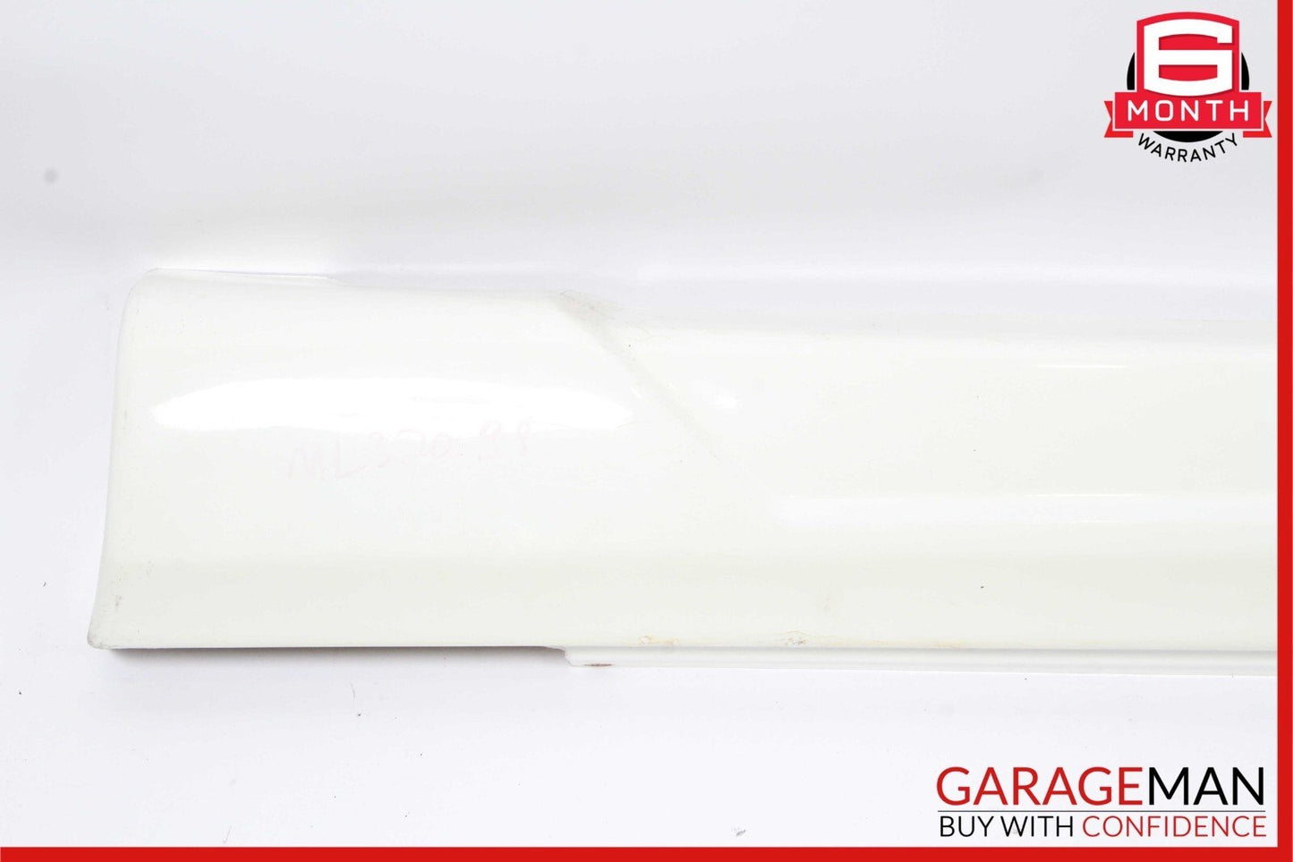 98-05 Mercedes W163 ML320 Left Side Rocker Skirt Molding Panel Aftermarket White