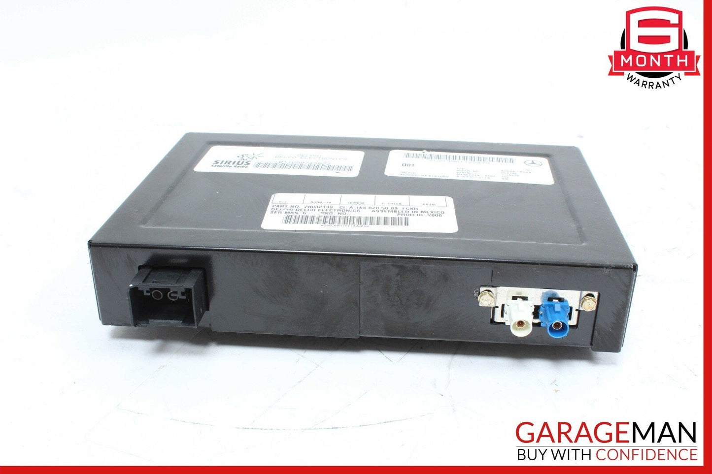 03-09 Mercedes ML500 GL450 E350 Sirius Satellite Radio Receiver Module Unit OEM