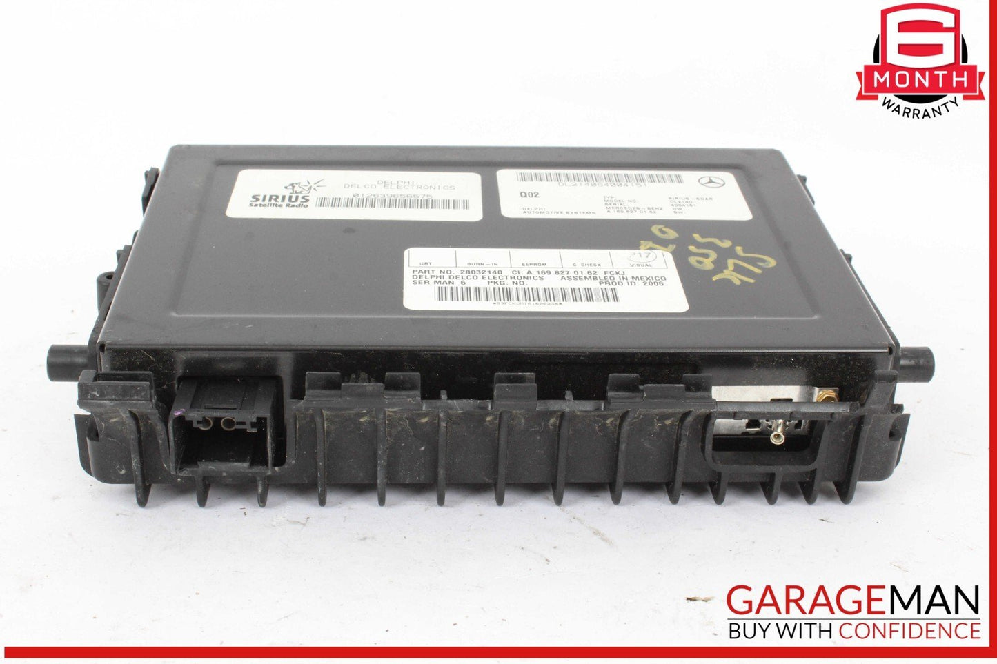 03-09 Mercedes R171 SLK350 Sirius Satellite Radio Receiver Module Unit OEM