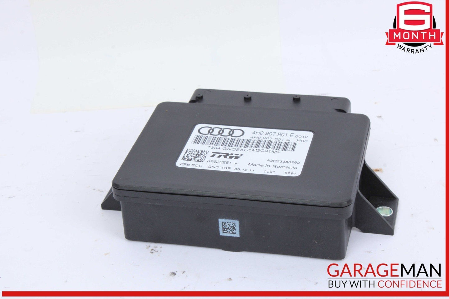12-18 Audi A6 A7 Electronic Parking Brake Control Module Unit 4H0907801E OEM