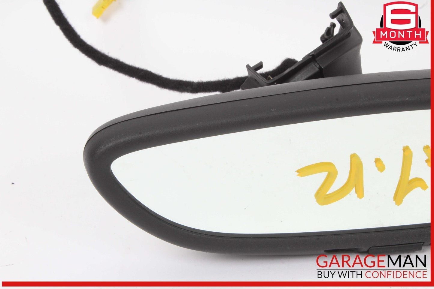 10-16 Porsche Cayenne 958 Panamera Macan Interior Rear View Mirror Black OEM
