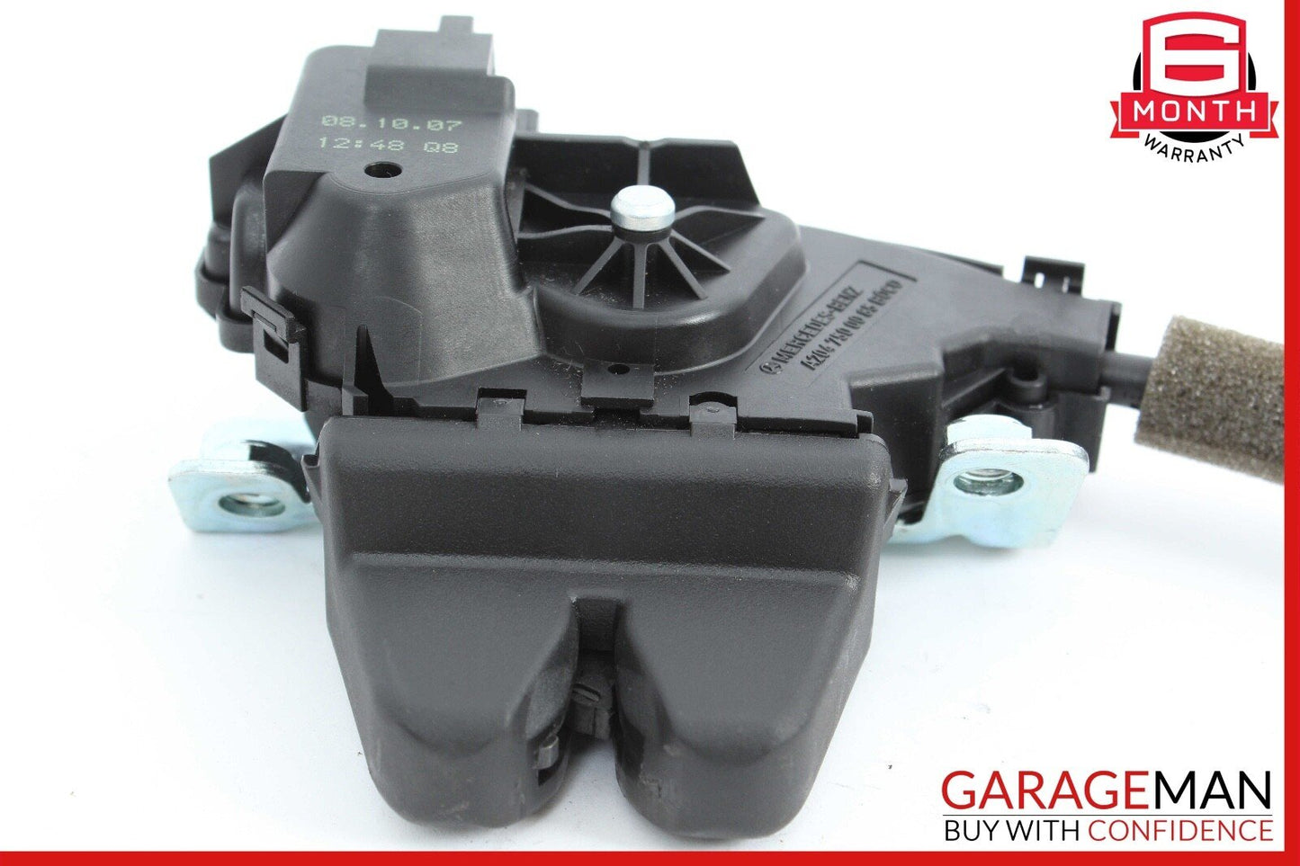 08-11 Mercedes W204 C300 Trunk Lid Latch Lock Actuator w/ Cylinder Mechanism OEM