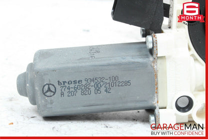 10-16 Mercedes W207 E350 Coupe Rear Left Side Door Window Regulator Motor Unit