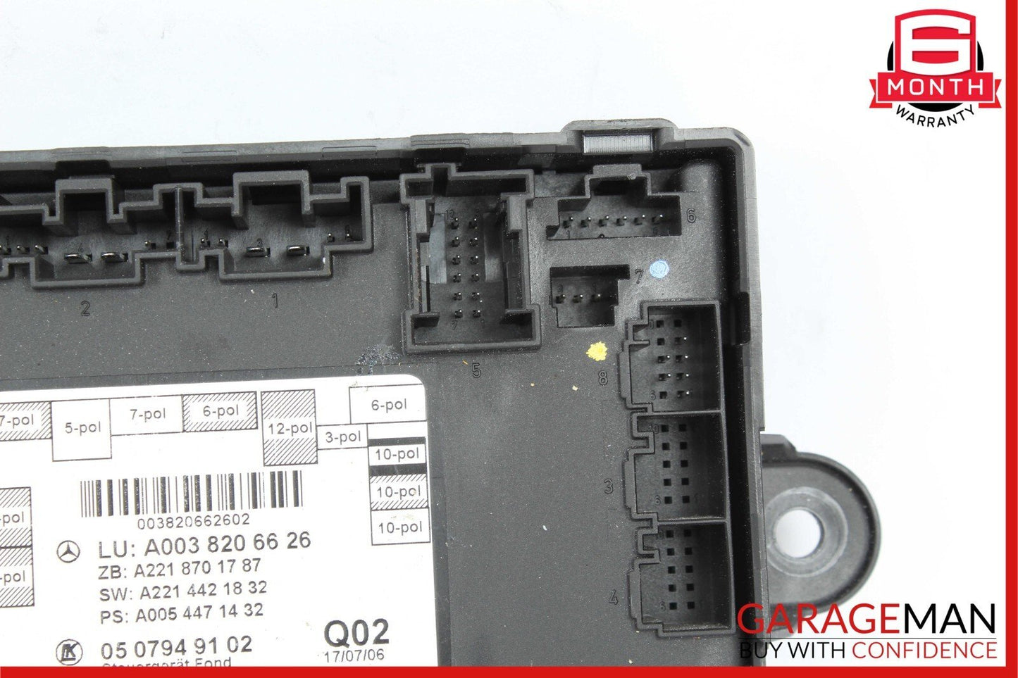 07-09 Mercedes W221 S550 S400 Rear Right or Left Side Door Control Module OEM