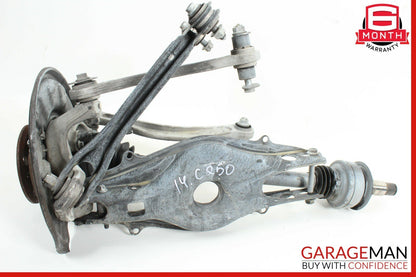 12-14 Mercedes W204 C250 Rear Left Side Spindle Knuckle Drive Shaft Assembly