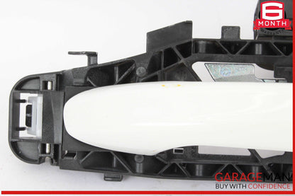 15-20 Mercedes W205 C300 Rear Right Keyless Go Exterior Door Handle White OEM