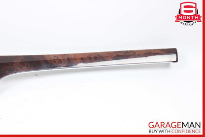 07-09 Mercedes W221 S550 Front Dashboard Dash Trim Panel Cover Bezel Wood