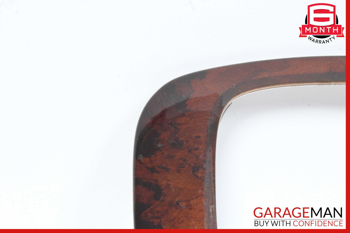 00-06 Mercedes W220 S55 S500 Front Center Console Shift Shifter Trim Bezel Wood