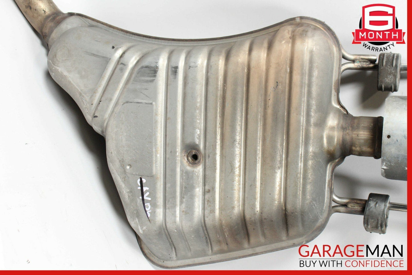 07-09 Mercedes W221 S450 S550 S600 AMG Sport Rear Exhaust Muffler Tips Set OEM