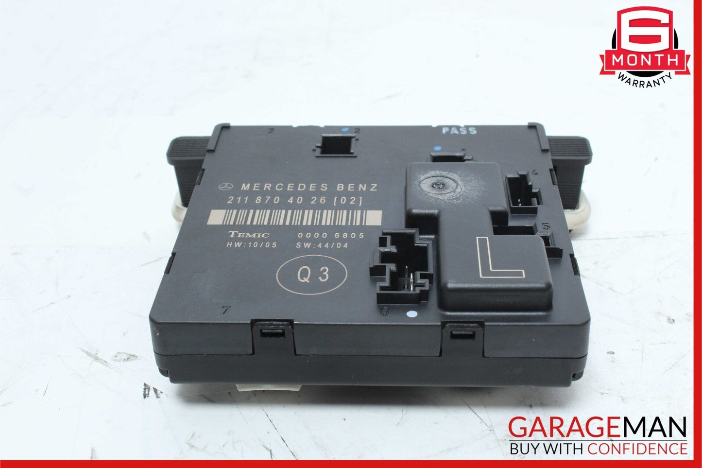 03-09 Mercedes W211 E320 E350 E63 AMG Rear Left Side Door Controller Module Unit