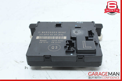 03-09 Mercedes W211 E320 E350 E63 AMG Rear Left Side Door Controller Module Unit