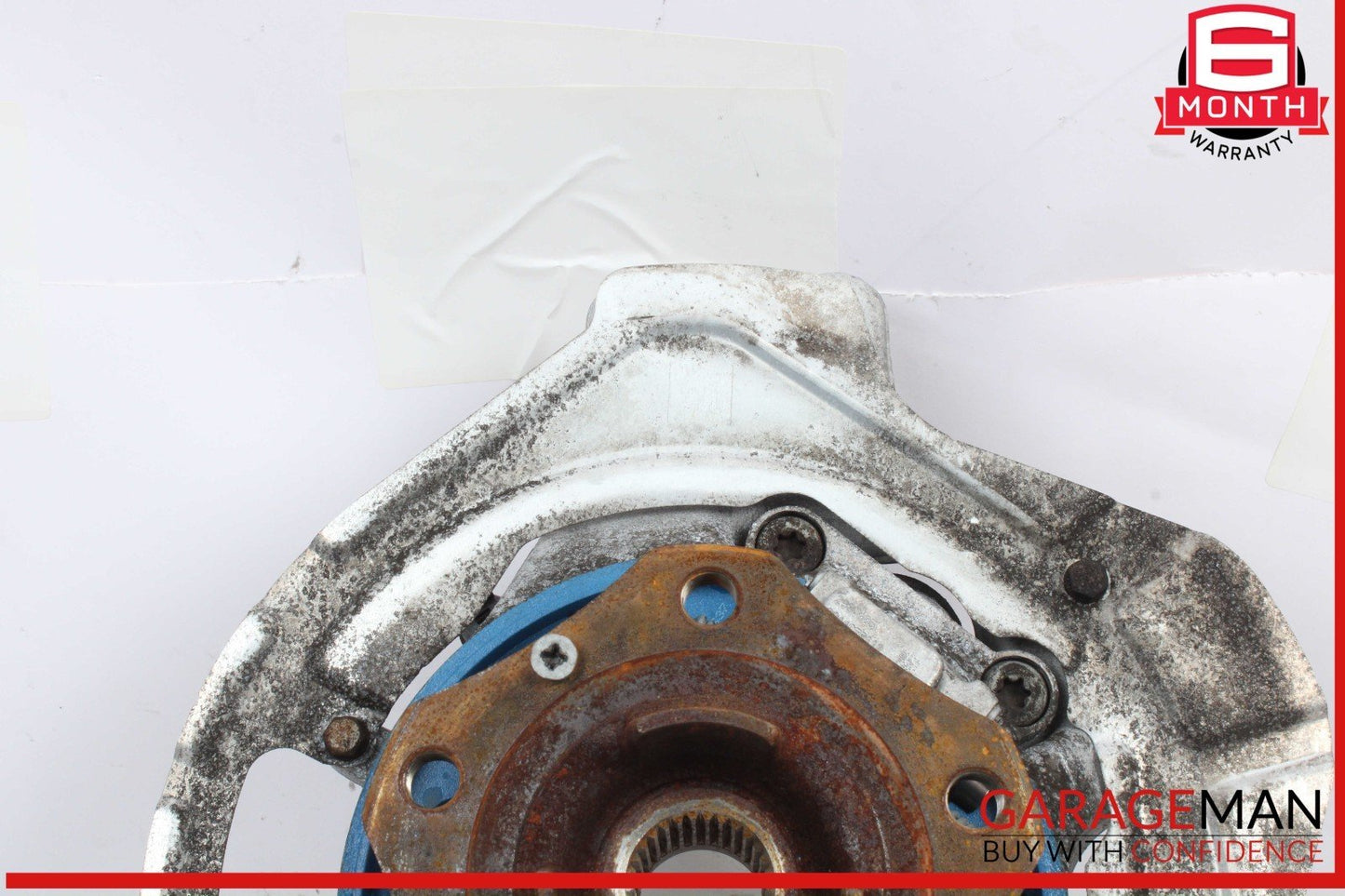 14-16 Porsche Panamera 970 E-Hybrid Rear Left Side Spindle Knuckle Wheel Hub OEM