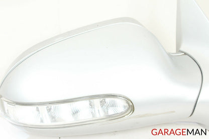 03-09 MERCEDES W209 CLK320 FRONT RIGHT SIDE MIRROR DOOR REAR VIEW SILVER OEM