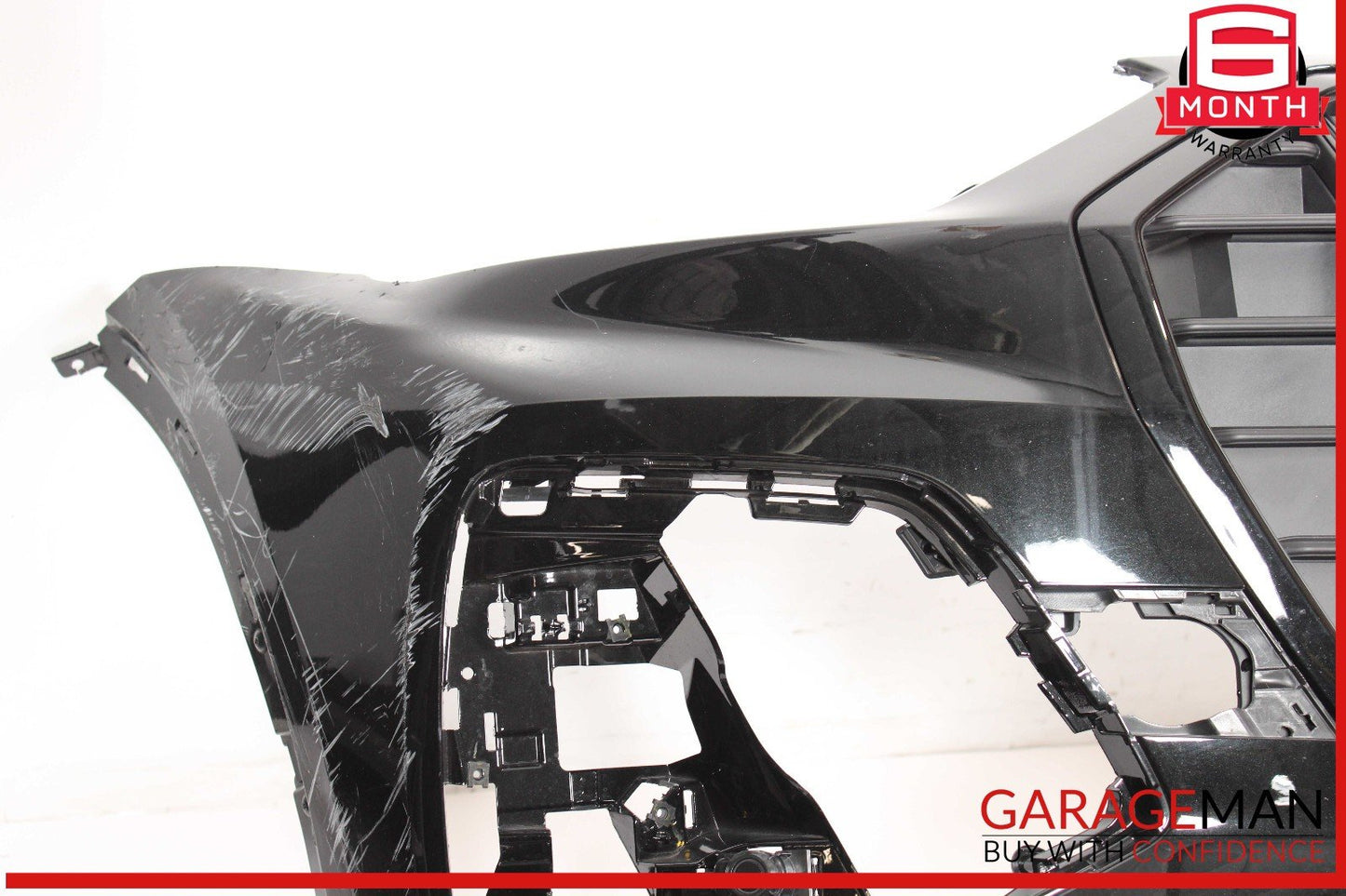 21-25 Audi Q5 Front Bumper Cover Black OEM